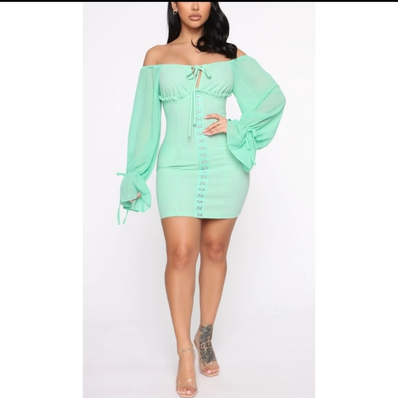 PrettyLittleThing | Dresses | Mint 